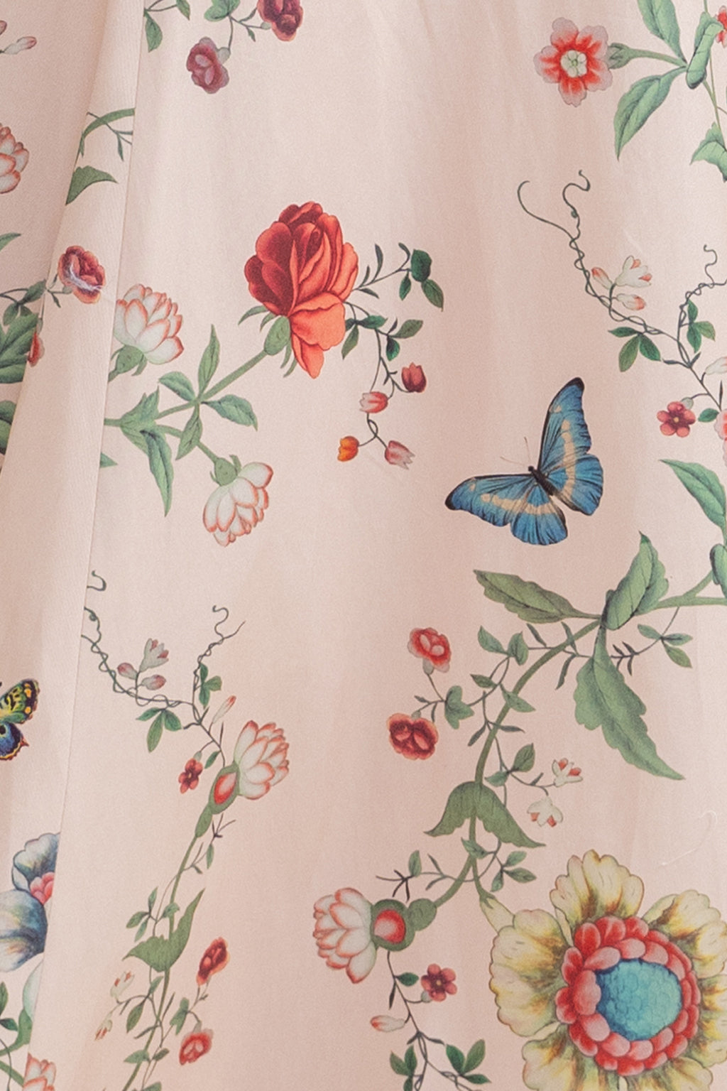 Maxikleid mit Blumenmuster, eckigem Ausschnitt und schmaler Silhouette