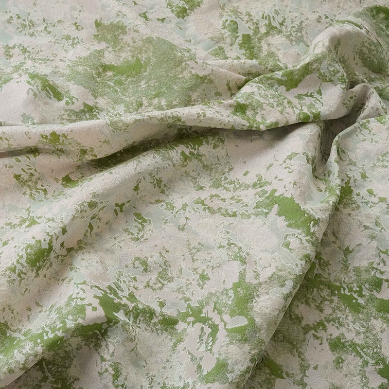 Jacquard-Midikleid mit One-Shoulder-Träger und Schleifendetail